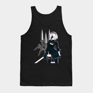 Nier:Automata 2B Tank Top